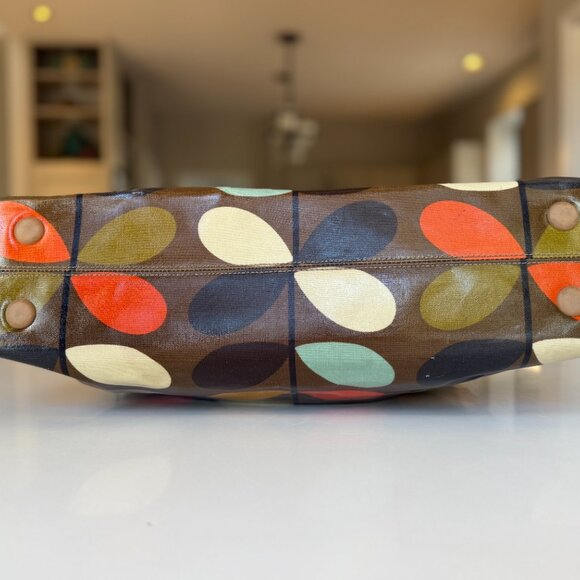 VTG Orla Kiely Large shoulder tote - Stem multicolor - Picture 6 of 13